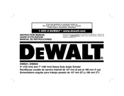 DeWalt DW840K-CA Manual De Instrucciones