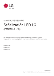 LG LSAQ009-M1 Manual De Usuario