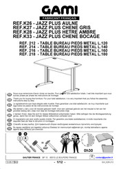 Gautier JAZZ PLUS K27 Instrucciones De Montaje