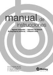 BALAY 3KIB1820/03 Manual De Instrucciones