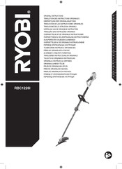 Ryobi RBC1226 Traducción De Las Instrucciones Originales