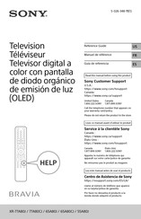 Sony Bravia XR-65A80CJ Guía De Referencia