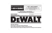DeWalt DWE7490X-CA Manual De Instrucciones