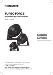 Honeywell TURBO FORCE HF-910 Serie Manual Del Usuario