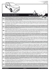 ECS Electronics SC-007-DX Instrucciones De Montaje