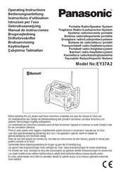 Panasonic EY37A2 Manual De Instrucciones