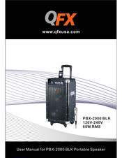 QFX PBX-2080 BLK Manual Del Usuario