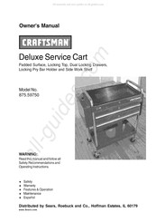 Craftsman 875.59750 Manual Del Propietário