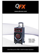 QFX PBX-1008 Manual Del Usuario