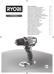 Ryobi R18DDBL-0 Traducción De Las Instrucciones Originales