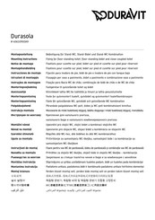 Duravit Durasola 40610900A9 Instrucciones De Montaje