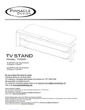 Pinnacle Design TV51101 Instrucciones De Montaje