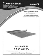 Sportcraft CONVERSION 1-1-24-972 PL Instrucciones De Ensamblaje