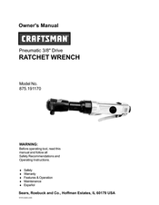 Craftsman 875.191170 Instrucciones De Operación