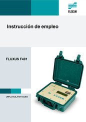 Flexim FLUXUS F40 Instrucciones De Empleo