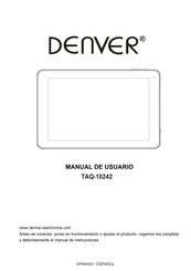 Denver TAQ-10242MK2 Manual De Usuario