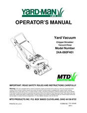 MTD Yard-man 24A-060F401 Manual De Instrucciones