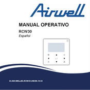 Airwell RCW30 Manual Operativo