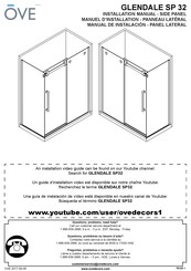 OVE GLENDALE SP 32 Manual De Instalación