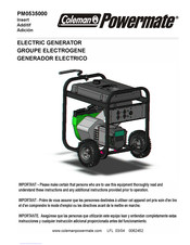 Coleman Powermate PM0535000 Manual Del Usuario