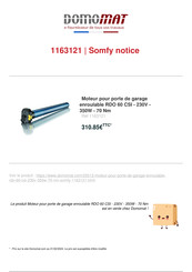 SOMFY RDO 60 CSI Instrucciones