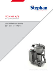 Stephan VCM 44 A/1 Documentación Técnica