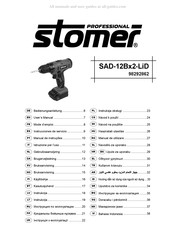 Stomer Professional INSTRUCCIONES Instrucciones De Servicio