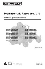 Gravely PM272H XDZ Manual Del Propietario - Operador