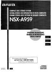 Aiwa NSX-A959 Manual De Instrucciones