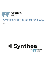 Work Pro SYNTHEA 2500 Configuración