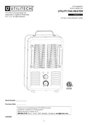 Utilitech 4969015 Manual De Instrucciones