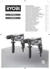 Ryobi RPD680 Traducción De Las Instrucciones Originales