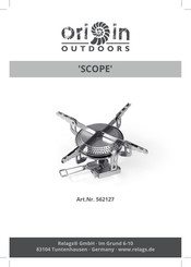 Relags Origin Outdoors SCOPE Manual De Instrucciones