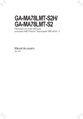 Gigabyte GA-MA78LMT-S2H Manual De Usuario