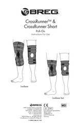 Breg CrossRunner Instrucciones De Uso