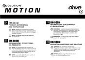 Drive EVOLUTION MOTION OM-900M Manual Del Producto