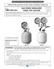 MrHeater MH30TS Instrucciones De Funcionamiento Y Manual Del Usuario