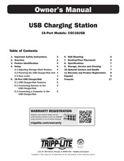 Tripp-Lite CSC16USB Manual Del Propietário