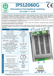 INIM Electronics IPS12060G Manual De Instrucciones