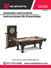 MD SPORTS BL090Y19015 Instrucciones De Ensamblaje