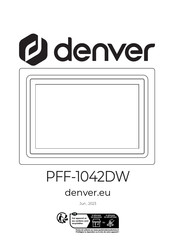 Denver PFF-1042DW Manual