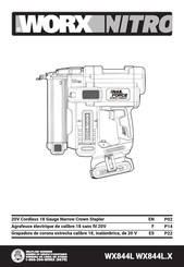 Worx Nitro WX844L.X Manual Del Usuario