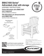 Suncast Brilliant by Design BMAC1000 Serie Instrucciones De Armado