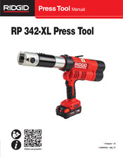 RIDGID RP 342-XL Manual