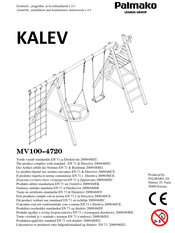 Lemeks PALMAKO KALEV MV100-4720 Instrucciones De Montaje