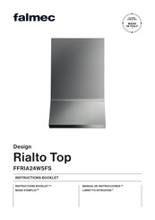 FALMEC Rialto Top FFRIA24W5FS Manual De Instrucciones