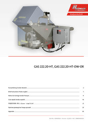 Bühler technologies GAS 222.20-HT-OW-OR Guía Rápida