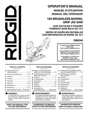 RIDGID R86346 Manual Del Operador