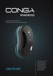cecotec CONGA WINDROID 880 SPRAYWATER CONNECTED T Manual De Instrucciones