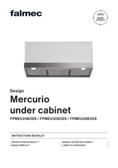 FALMEC Mercurio FPMEU36B3SS Manual De Instrucciones
